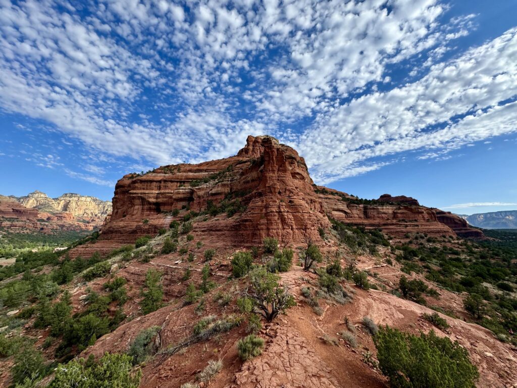 site of meditation for the Sedona Spiritual Retreat is the well known Kachina Women energy vortex